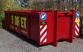container rouge Soret