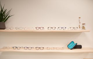 lunettes de vue en exposition