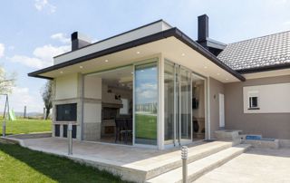 maison avec nouveau vitrage en Brabant wallon
