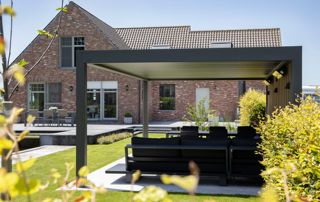 toit de terrasse en aluminium