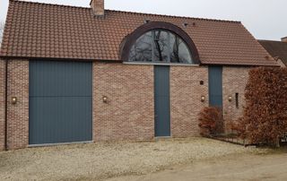 porte sectionnelle en aluminium
