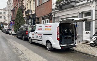 camionnette Belga Plomberie