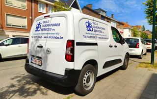 camionnette Diclo Laboratoires Services