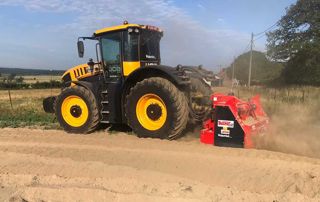 tracteur pour terrassement