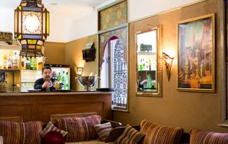 Salle du restaurant Le Salama