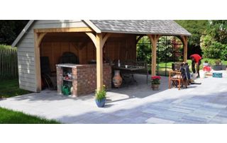terrasse aménagée