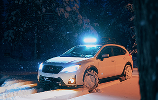 voiture hiver