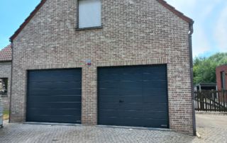 Façade et portes de garage