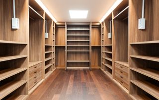 dressing en bois