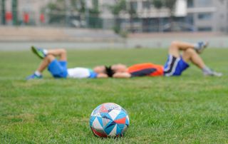 enfants terrain football